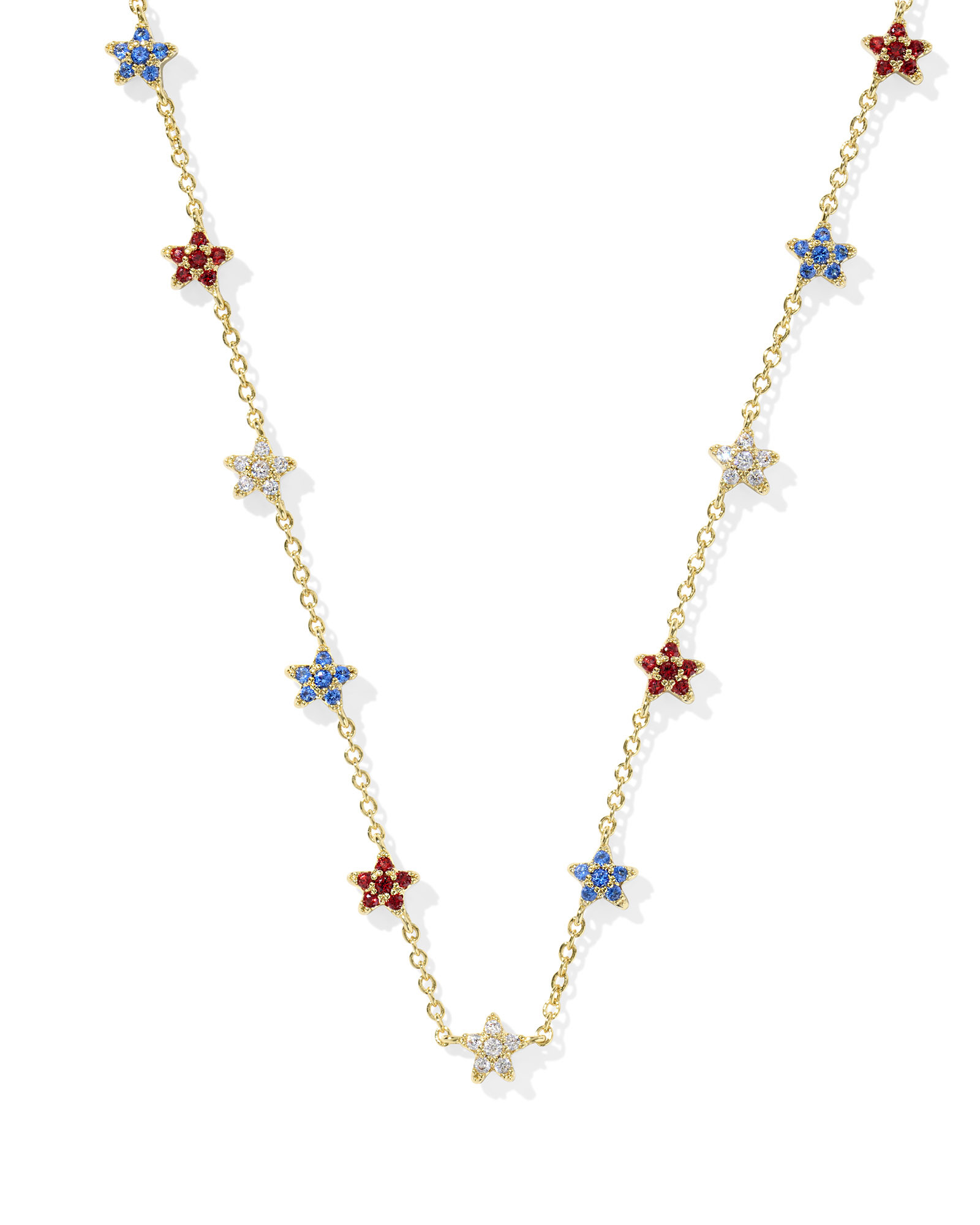 Sierra Star Gold Crystal Strand Necklace | Kendra Scott