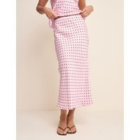 Nobody's Child Polka Dot Midi Slip Skirt Pink | Marks & Spencer (UK)
