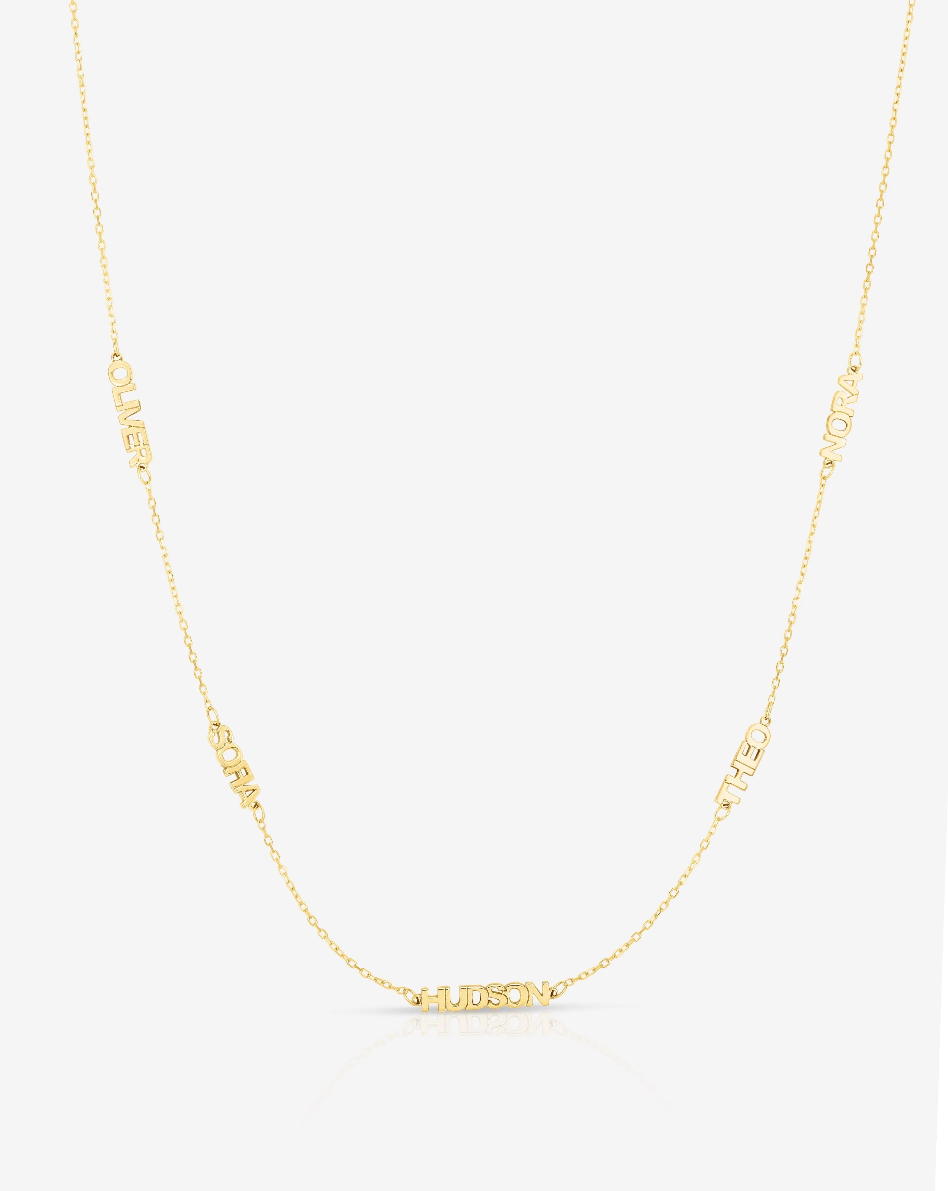 Personalized Multi-Name Necklace | Ring Concierge