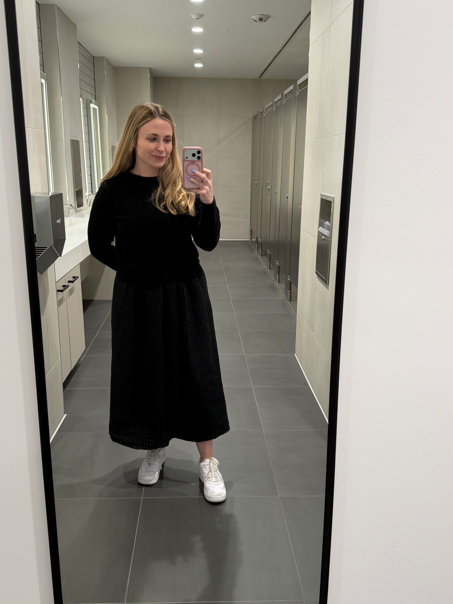 Just because it’s winter doesn’t mean I’m stopping wearing my hill house dresses! I love to layer with a sweater 

#LTKSeasonal #LTKootd #LTKWorkwear