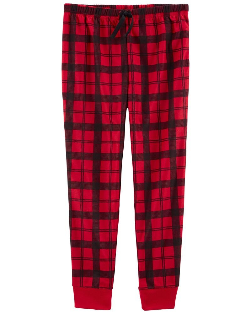 Kid Plaid Fleece PJ Pants | Carter's