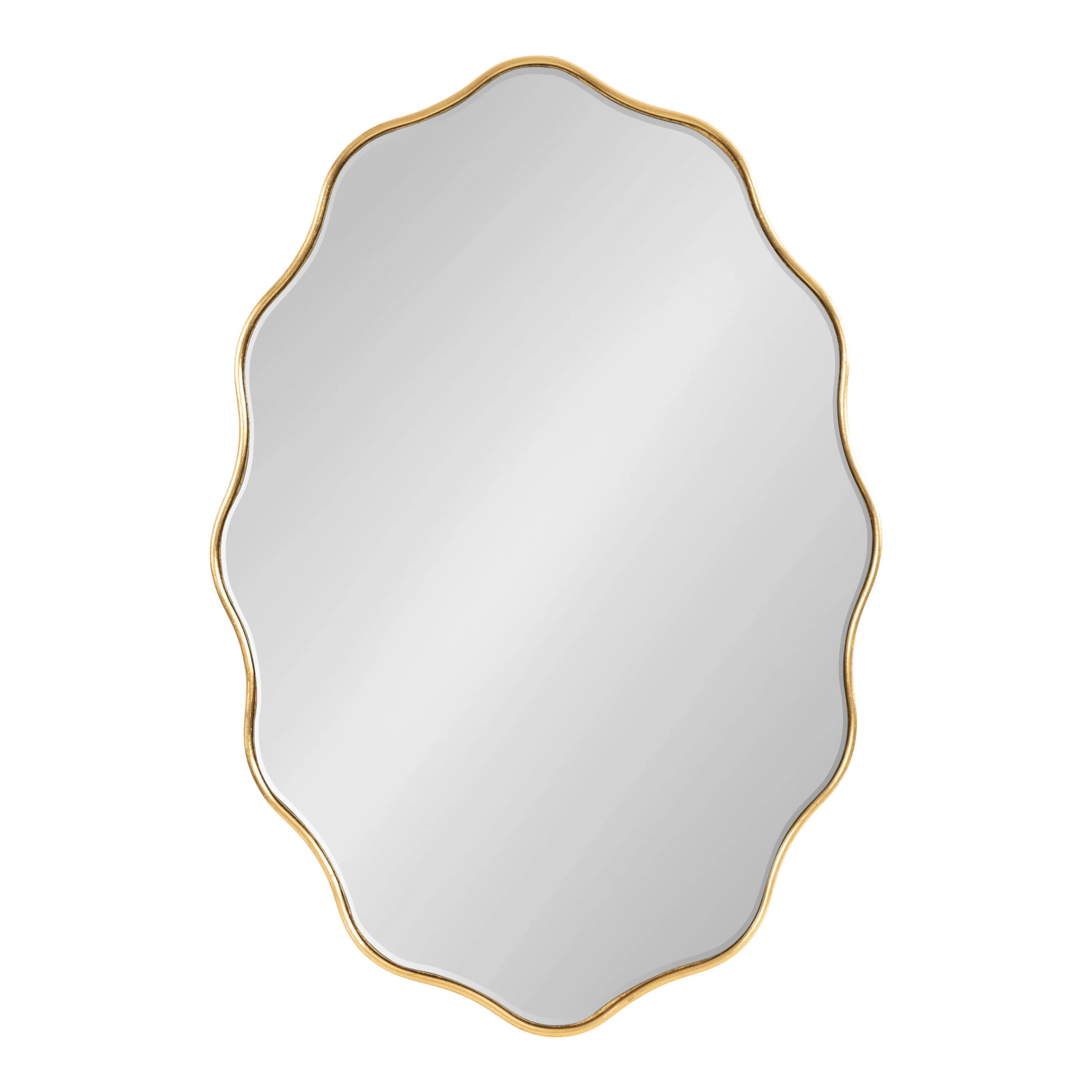 Scalloped Oval Bathroom Mirror | Wayfair North America