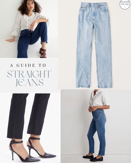 The Ultimate Guide to the Best Straight Leg Jeans 

#LTKFind #LTKstyletip