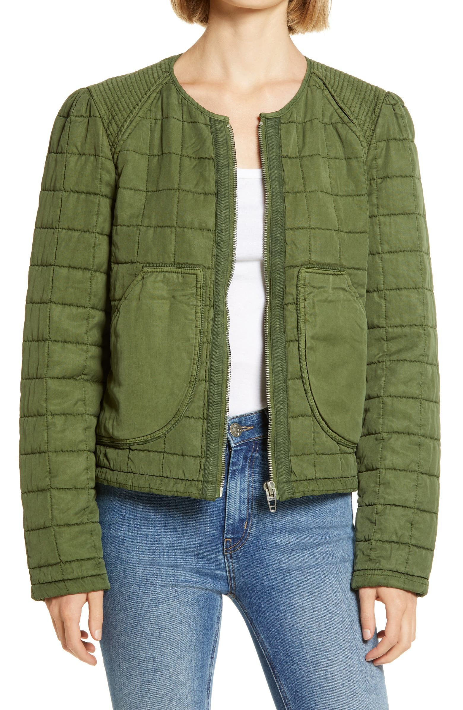 Quilted Zip Jacket | Nordstrom