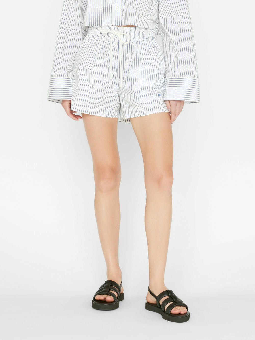 Drawstring Lounge Short -- Cobalt Multi | Frame Denim