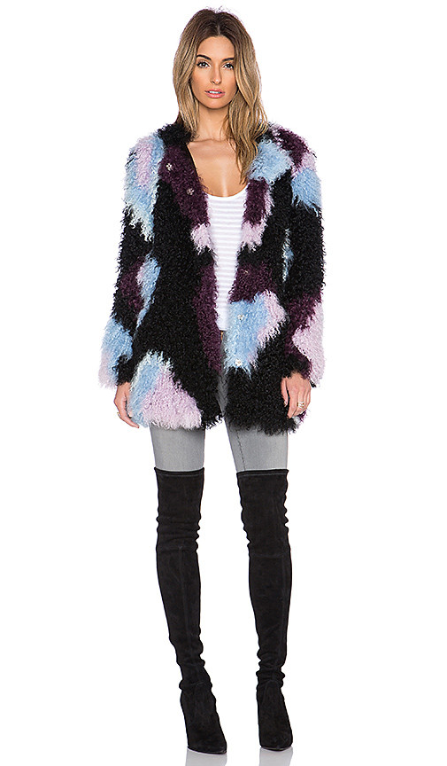 Bee Lamb Fur Jacket | Revolve Clothing