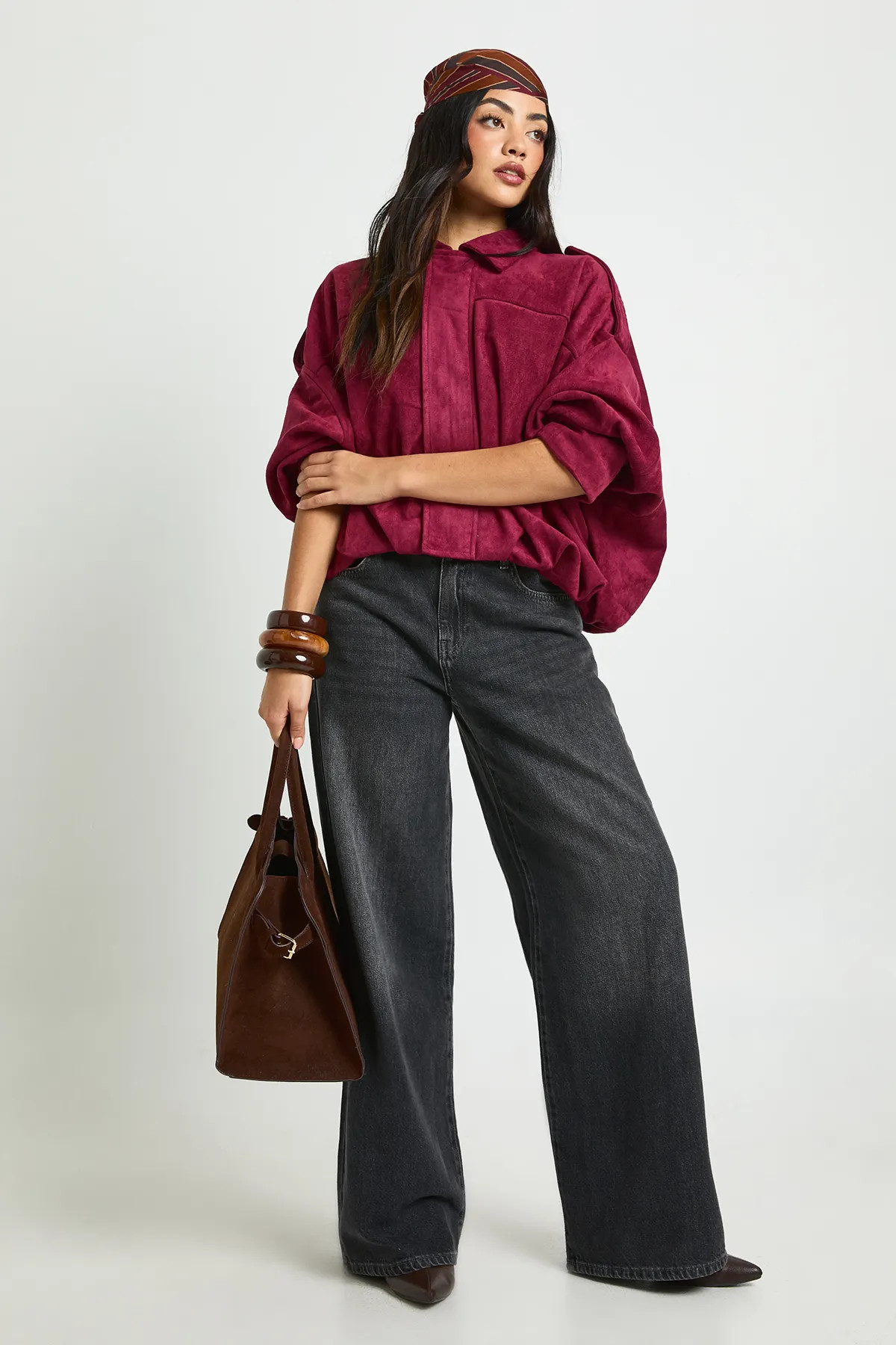 Faux Suede Bomber Jacket | Boohoo.com (UK & IE)