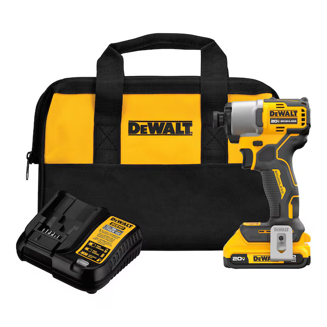 DEWALT 20V Max 20-volt Max Brushless Impact Driver (1-Battery Included, Charger Included and Soft... | Lowe's