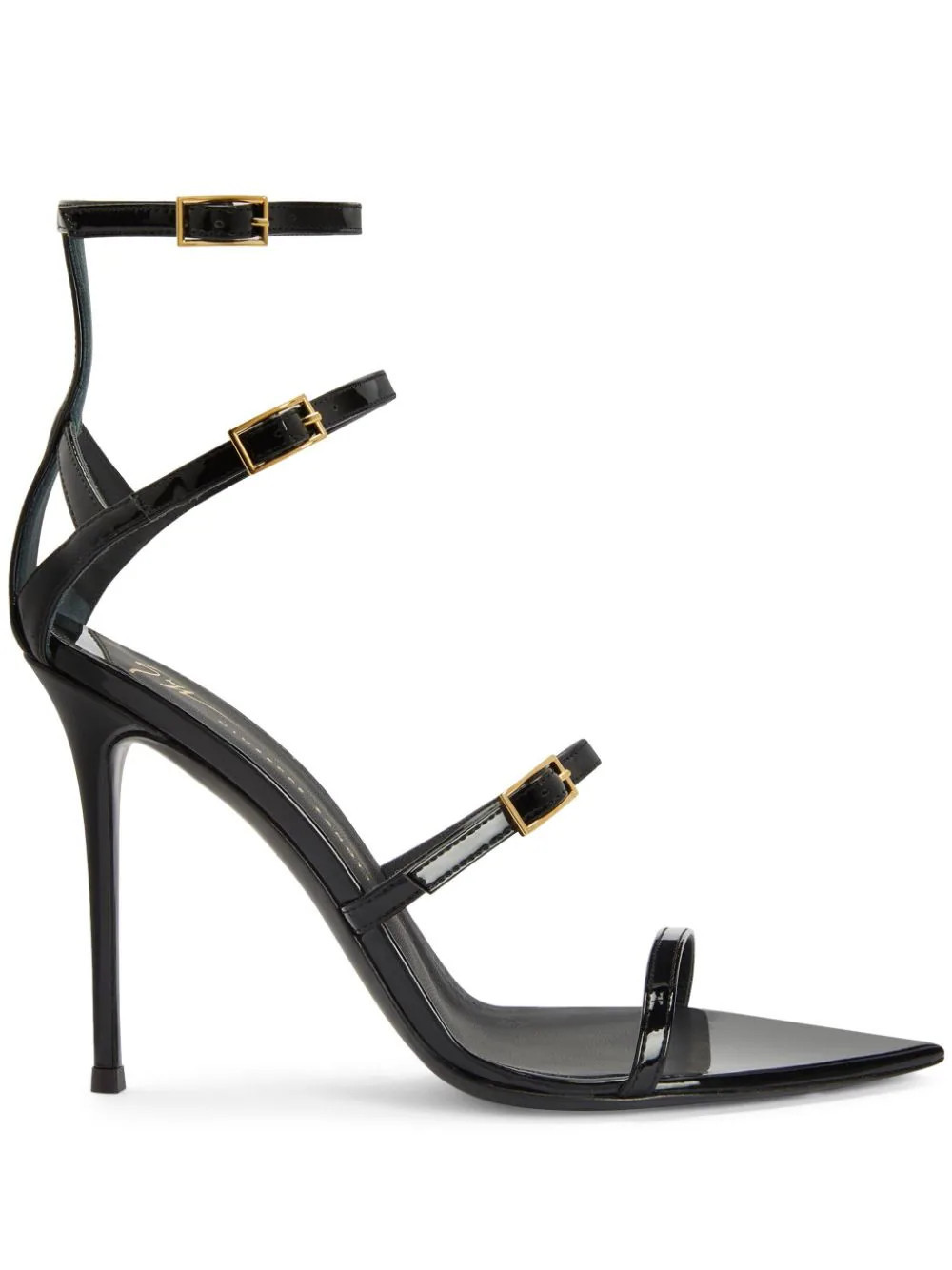 Giuseppe Zanotti 105mm Intriigo Abely sandals - Black | Farfetch Global