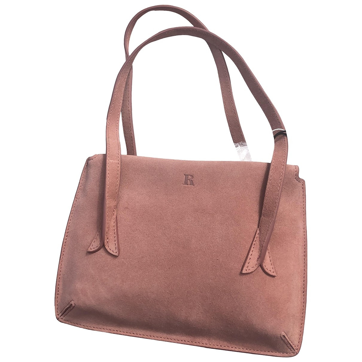 Rouje J Pink Suede Handbags | Vestiaire Collective (Global)