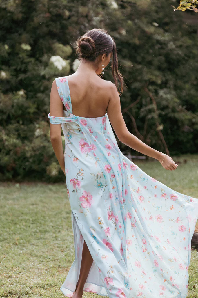 Eloisa Maxi Dress - Blue Floral | Petal & Pup (US)