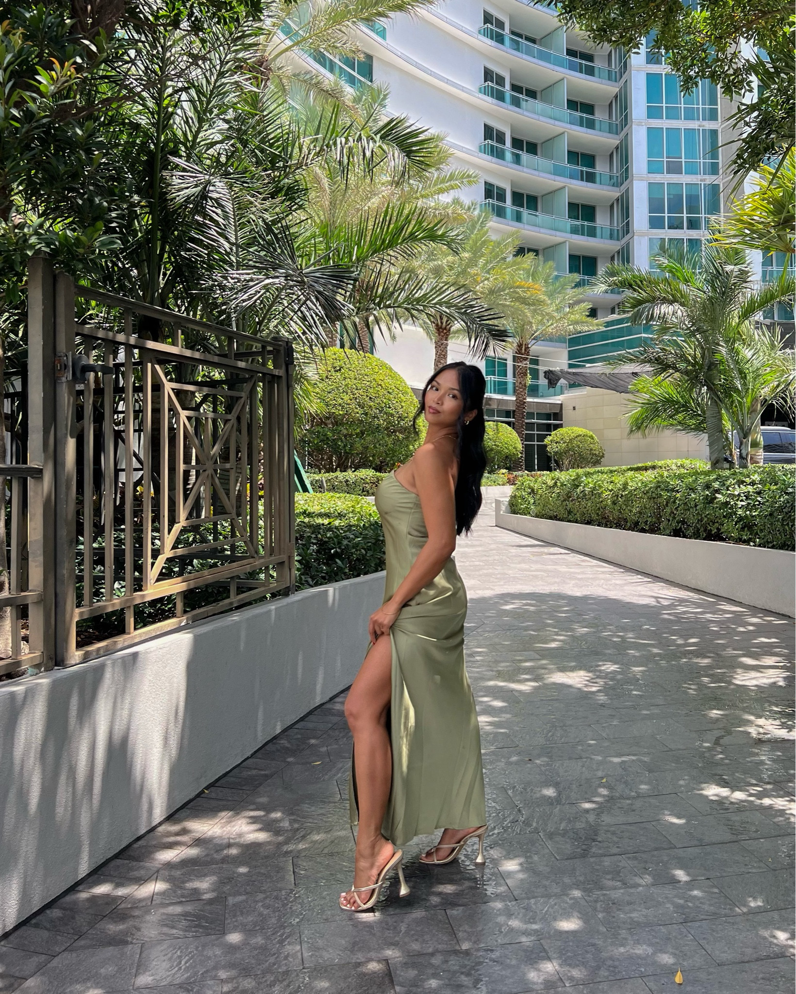 Strapless satin maxi dress perfect for a wedding guest dress or a special occasion.  Wearing a size small. #satindresses 

#LTKFallSale #LTKStyleTip #LTKFindsUnder100