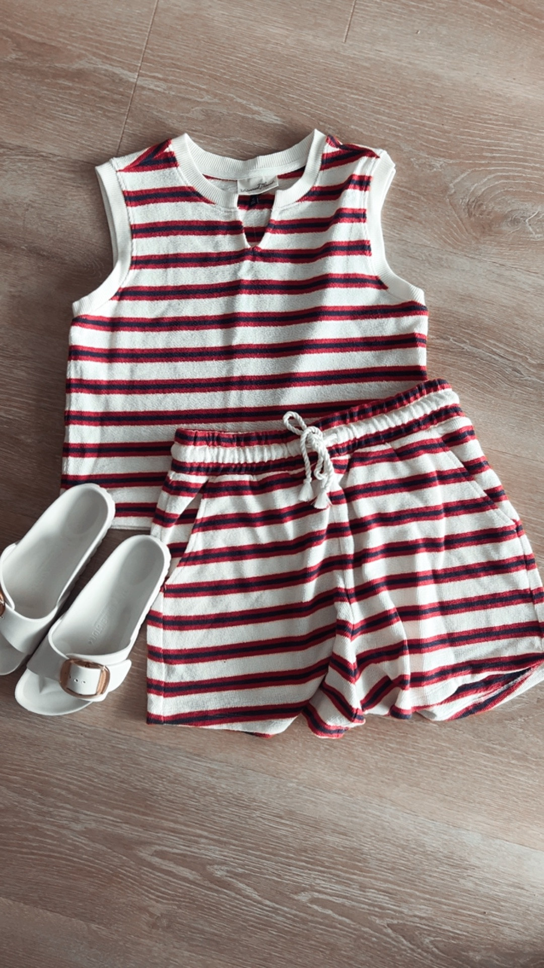 The perfect outfit to wear this summer or for the 4th of July!! Summer style, Target style, Target, Birkenstock Eva sandals.

#LTKSaleAlert #LTKSeasonal #LTKootd