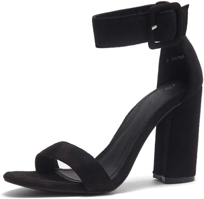 Herstyle Rumors Women's Fashion Chunky Heel Sandal Open Toe Wedding Pumps Wit. | Amazon (CA)