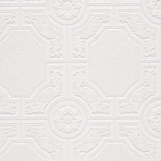 Norwall Architectural Panels Paintable Wallpaper Vinyl Strippable Roll Wallpaper (Covers 56 sq. f... | The Home Depot