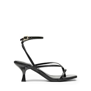 DREAM PAIRS Women's kitten Low Strappy Lace Up Heels Open Square Toe Thong Ankle Strap Heels Sexy... | Amazon (US)