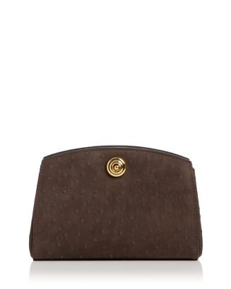 Pushlock Suede Clutch | Bloomingdale's (US)
