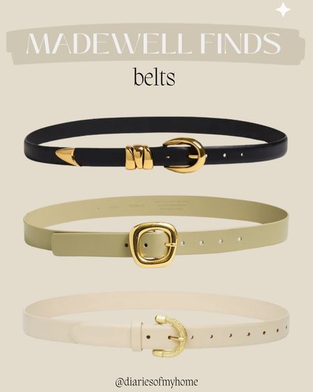 Loving these belt styles from Madewell 😍

#madewell #belts #womensfashion #summerfashion #fashionfinds #belt #belts #accessories #summer #outfitinspo #outfitideas 

#LTKFindsUnder50 #LTKSeasonal #LTKFindsUnder100