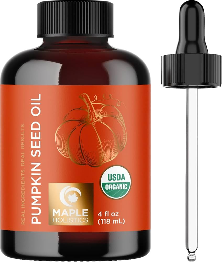 USDA Organic Pumpkin Seed Oil - 100% Pure Pumpkin Seed Oil for Hair Growth Dry Skin and Anti Agin... | Amazon (US)