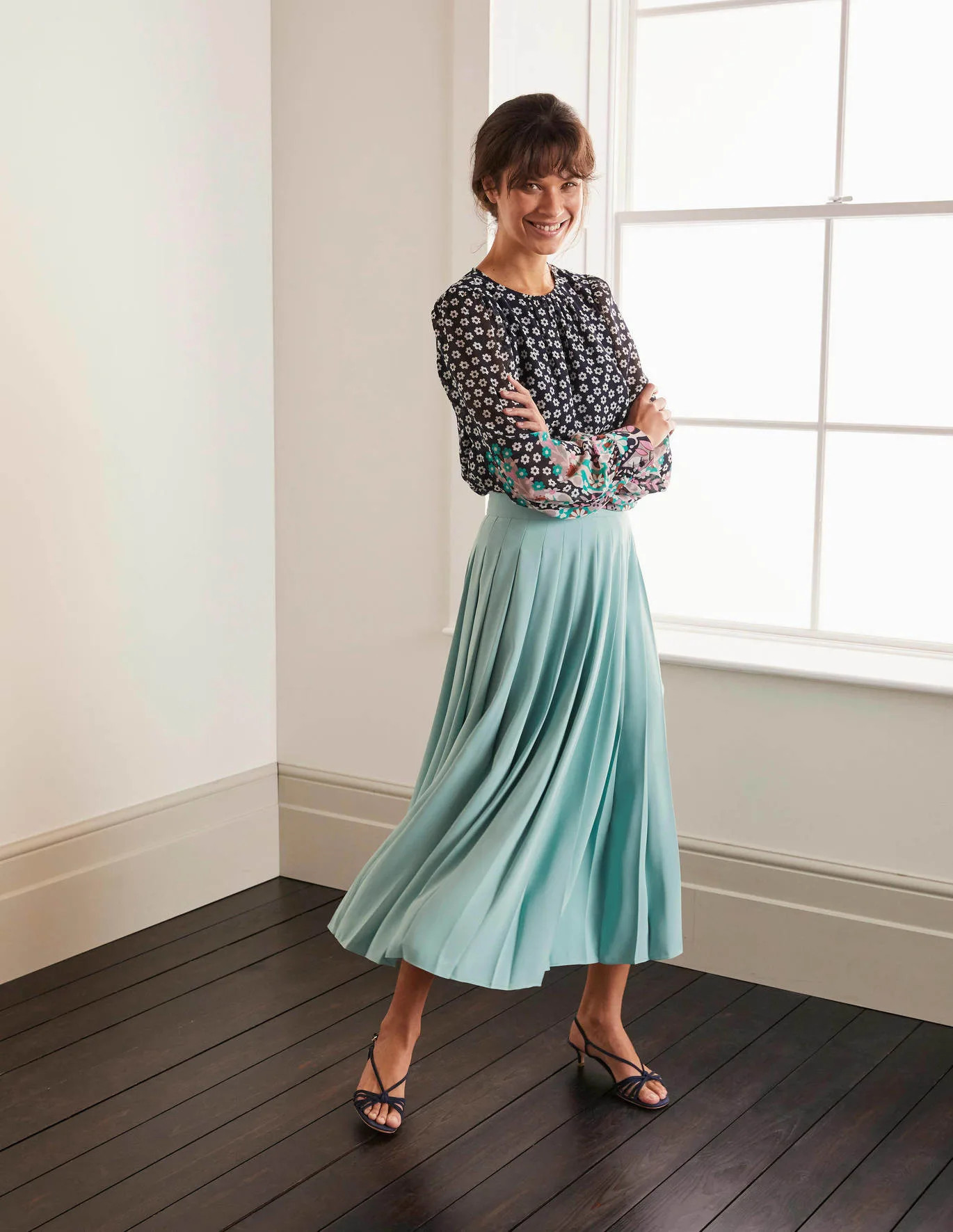 Musgrove Pleated Skirt | Boden (US)