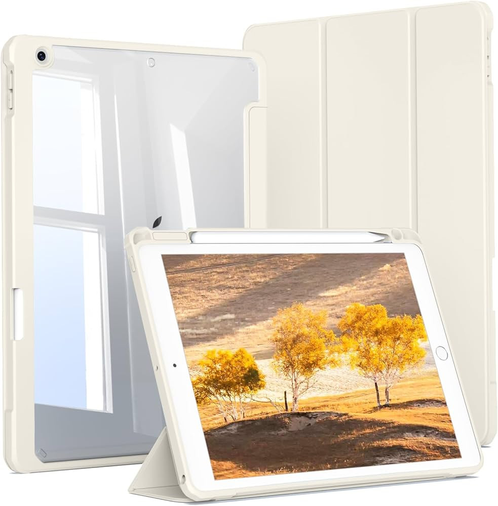 JKSML Case for iPad 9th/8th/7th Generation 10.2 Inch, Case with Pencil Holder for iPad 9/8/7 2021... | Amazon (US)