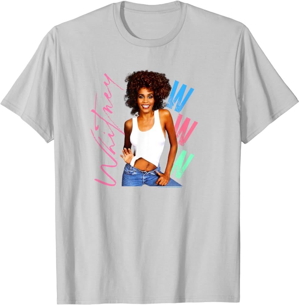 Whitney Houston I Wanna Dance With Somebody T-Shirt | Amazon (US)