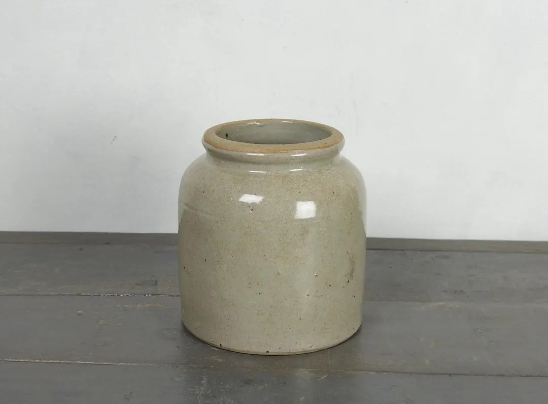 French Antique Mustard Pot, Utensil Holder, Vintage Kitchen, Farmhouse - Etsy | Etsy (US)