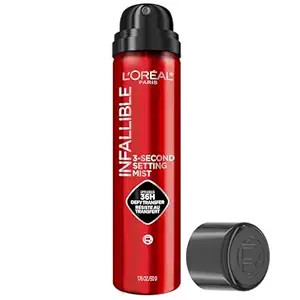 L'Oreal Paris Infallible 3-Second Setting Spray Mist, Microfine Mist for up to 36HR Wear, Clear, ... | Amazon (US)