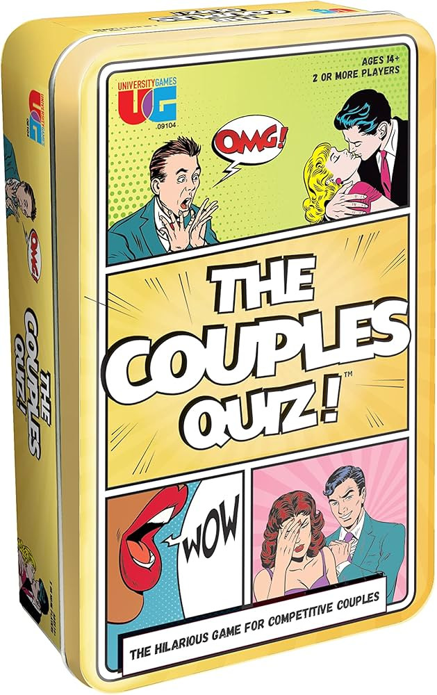 University Games, The Couples Quiz Game, Learn More About Your Partner, for 2 or More Players Age... | Amazon (US)