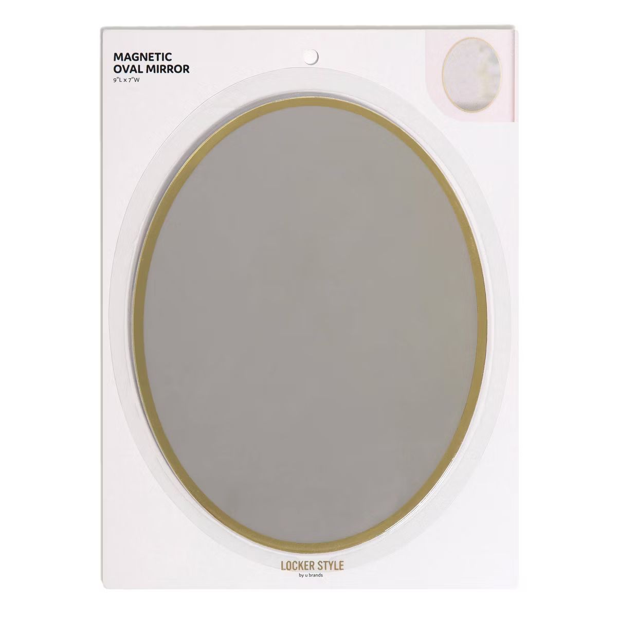 Locker Large Oval Mirror - U Brands | Target