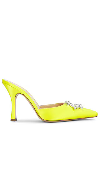 Dimante Mule in Yellow | Revolve Clothing (Global)