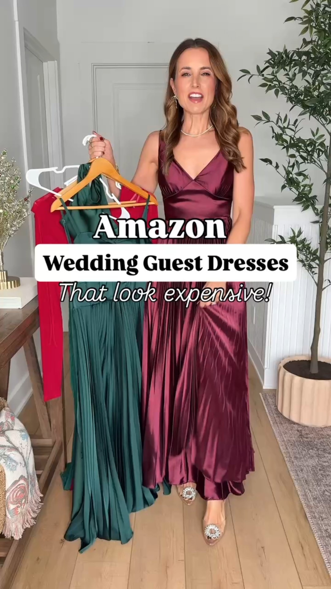 Amazon Wedding guest dresses. Holiday party dresses. Christmas party dresses. Fall wedding guest. Cocktail dresses. Party dresses. Wearing smallest size in each. Linking similar heels and faux fur coat options.


#LTKWedding #LTKSeasonal #LTKHoliday