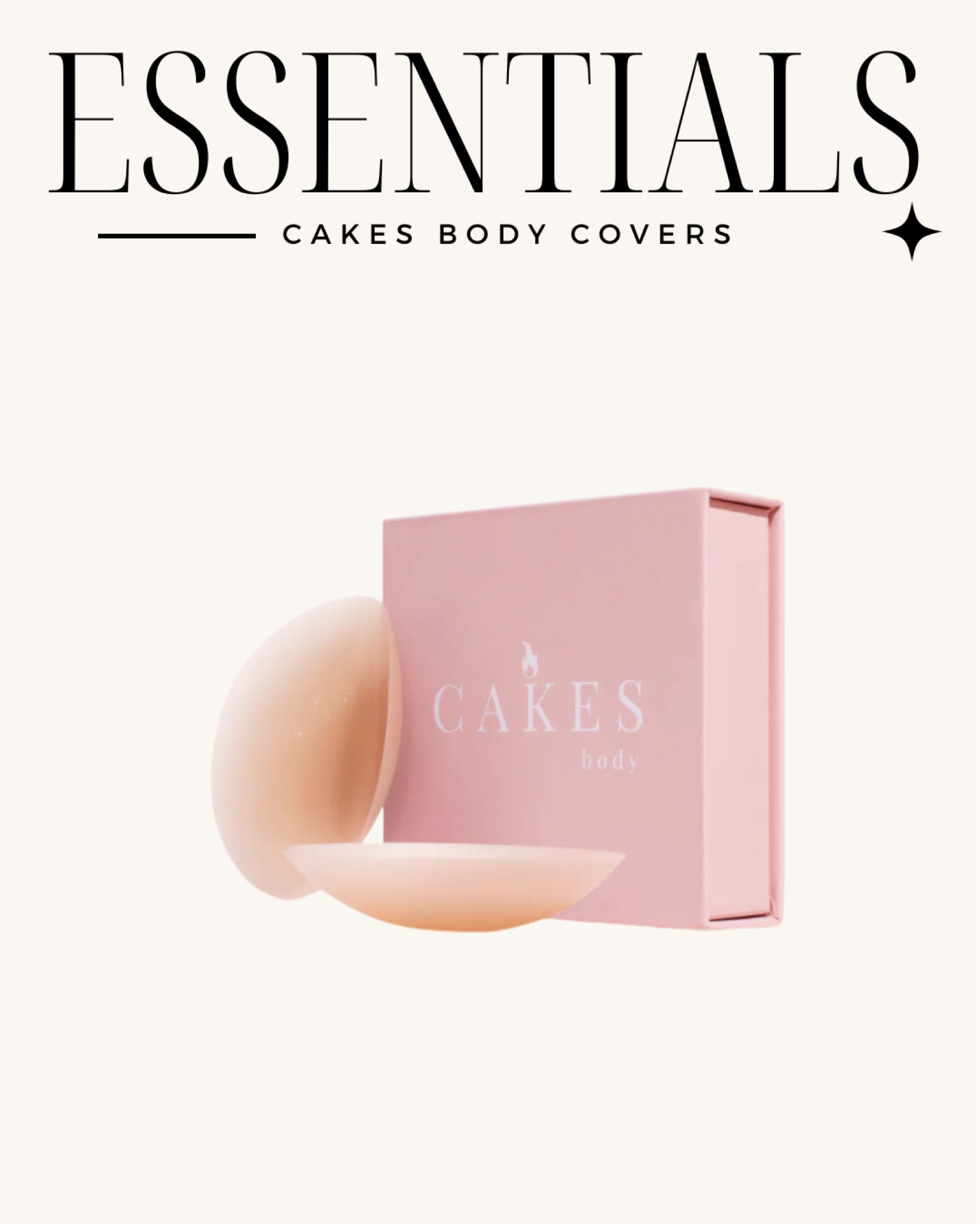 Cakes circles and sets on sale! Perfect nipple cover that grips to your skin instead of sticks - no adhesive and can be washed with soap and water  Cakes nipple covers, cakes body covers, triangle nipple covers, Black Friday sale, gifts for women, stocking stuffer for women 

#LTKCyberWeek #LTKSaleAlert #LTKMidsize