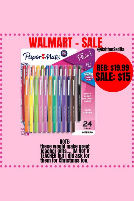 Great teacher gift idea!! I did ask for these too
Though!!! These are my favorite pen! 

#LTKGiftGuide #LTKHoliday #LTKSeasonal