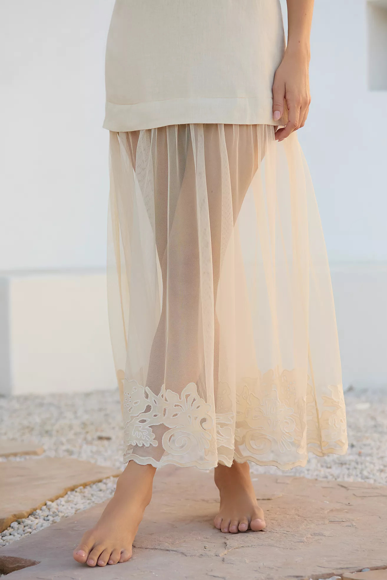 By Anthropologie Sleeveless Sheer Linen Maxi Slip DressBy Anthropologie
  


  


  


  
  


  ... | Anthropologie (US)