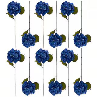 12 Pack: Navy Two-Toned Hydrangea Steam by Ashland® | Michaels Stores