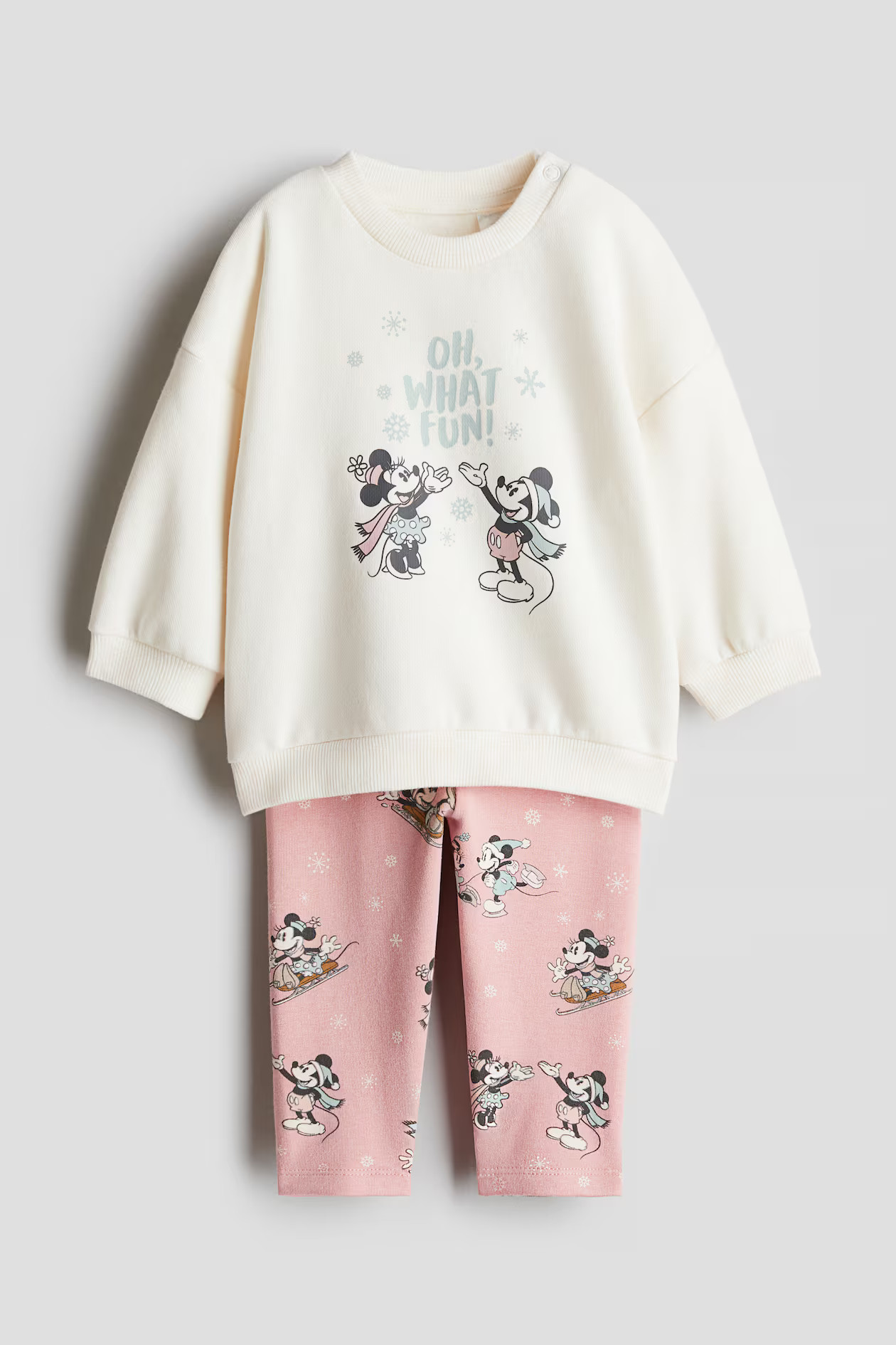 2-piece Printed Sweatsuit | H&M (US + CA)