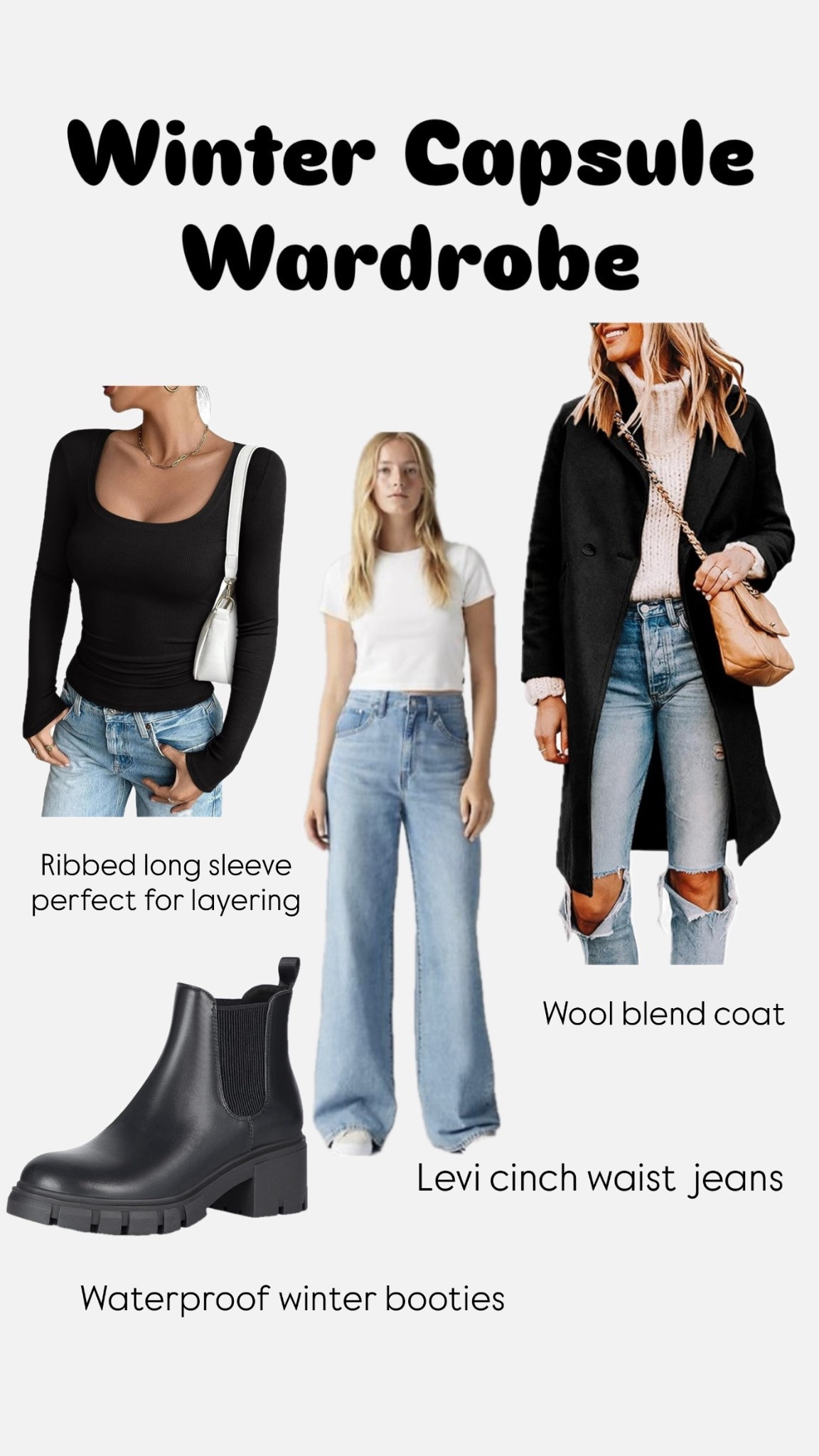 Winter capsule wardrobe

#LTKFindsUnder100 #LTKootd #LTKSeasonal