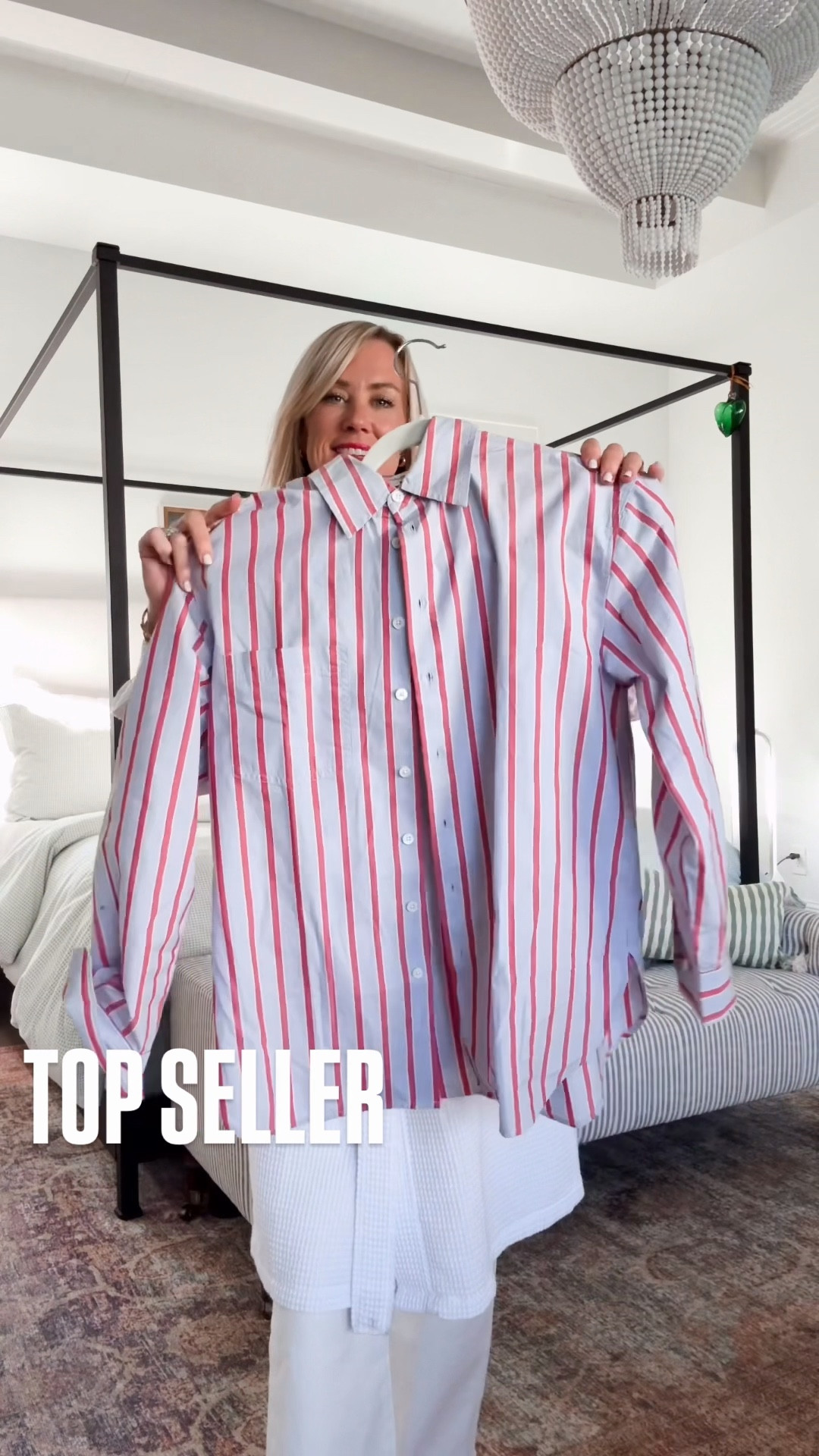 This adorable button is a weekly top seller! Shop the entire outfit! 

Jeans: 26, loose fit, size down of in-between
Shirt: xs, runs large! Size down if you don’t want it super oversized 
Bag: small
Jacket: XXS (runs big, size down)
Loafers: TTS (go down half of in between)

#LTKOver40 #LTKootd #LTKgrwm

#LTKootd #LTKOver40 #LTKSeasonal