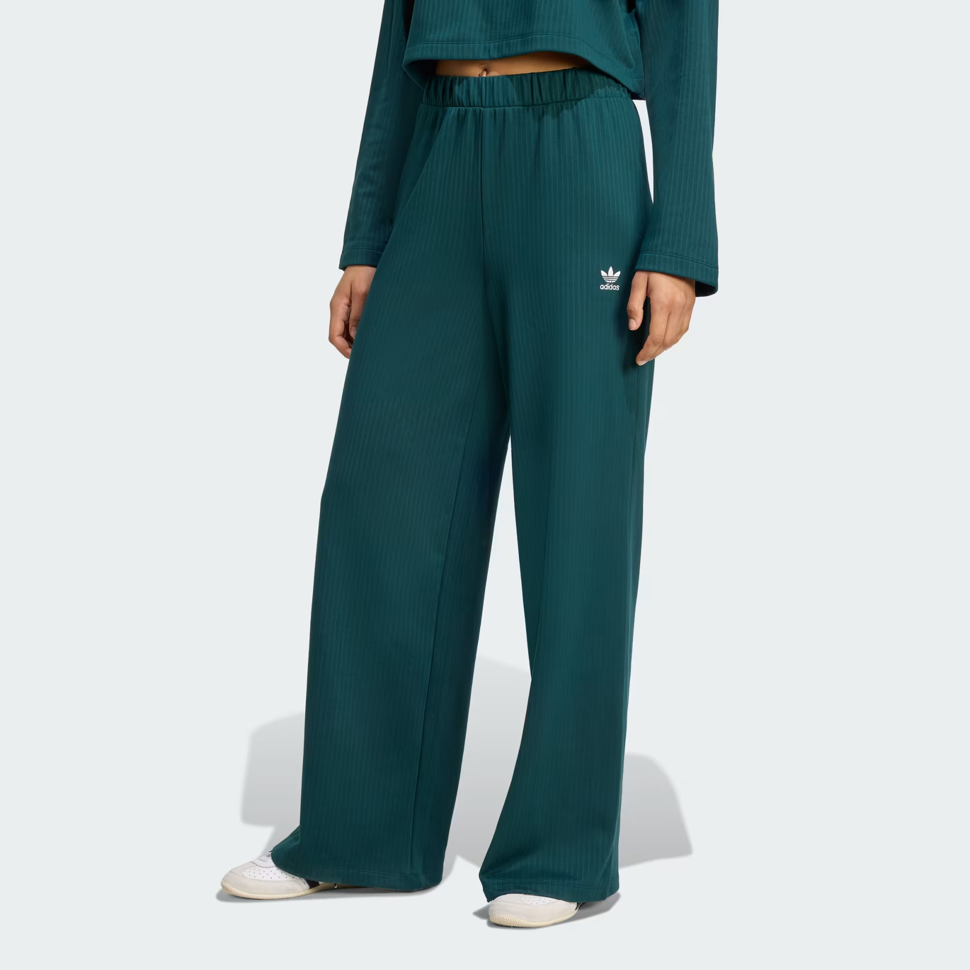 Essentials Winterized Wide Rib Pants | adidas (US)