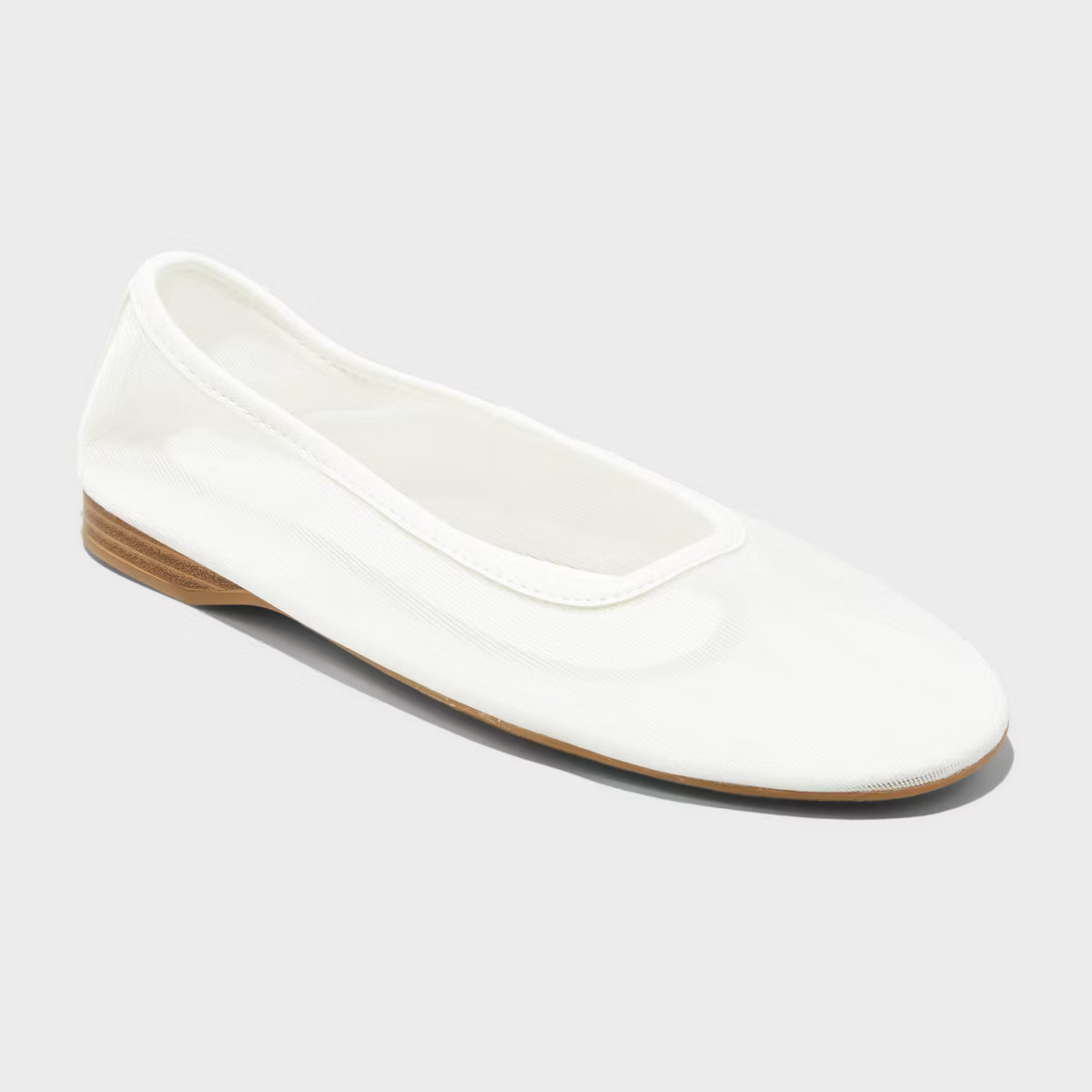 Women's Mel Sheer Mesh Ballet Flats with Memory Foam Insole - A New Day™ | Target