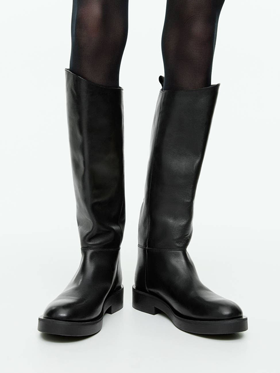 Chunky Leather Boots | ARKET (US&UK)