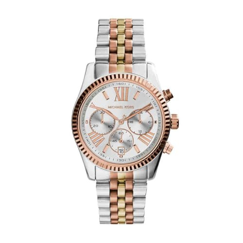 Michael Kors Lexington Women's Watch, Stainless Steel Bracelet or Leather Watch for Women | Amazon (US)