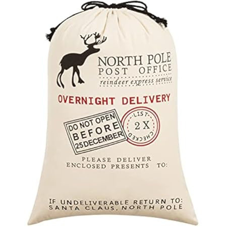 Personalized Santa Sack | Amazon (US)