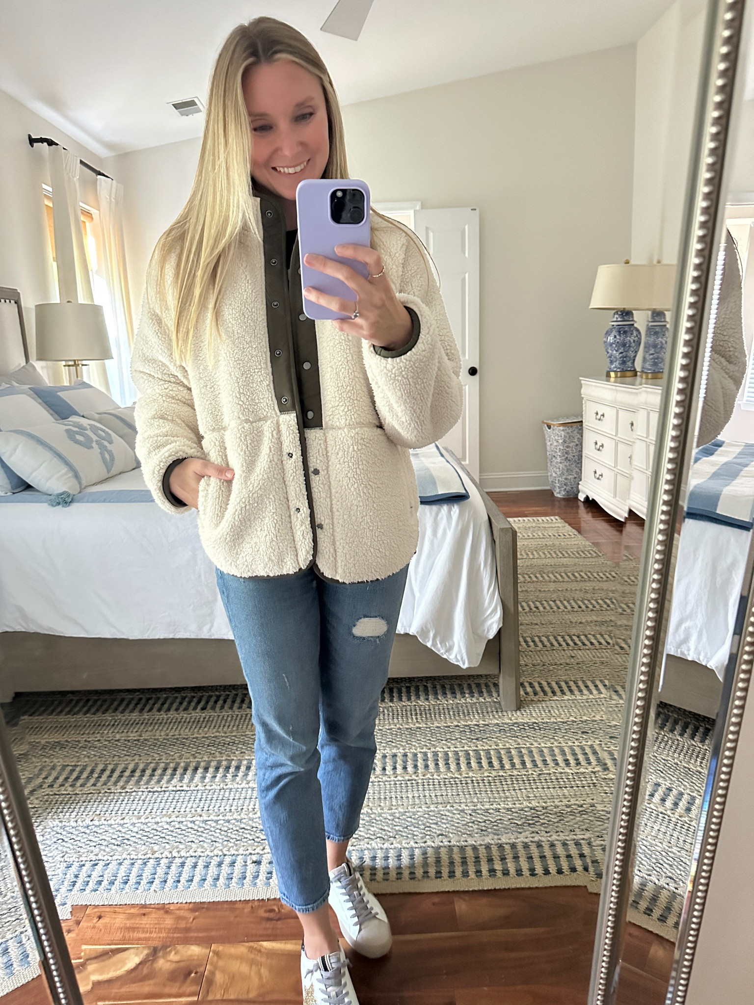 My favorite Sherpa jacket is on MAJOR SALE for only $16.99!!!!

#LTKHolidaySale #LTKsalealert #LTKfindsunder50