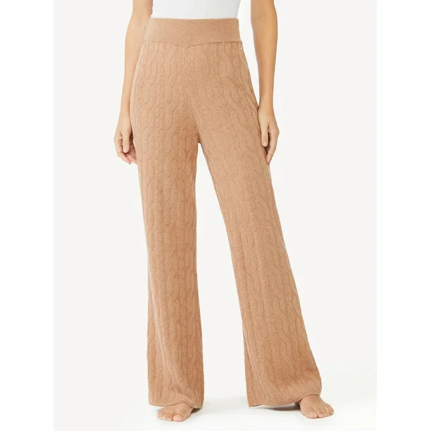 Sofia Intimates by Sofia Vergara Women's Cable Knit Lounge Pants - Walmart.com | Walmart (US)