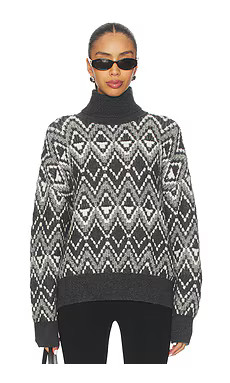 Ida Relaxed Fairisle Rollneck Sweater
                    
                    Varley | Revolve Clothing (Global)