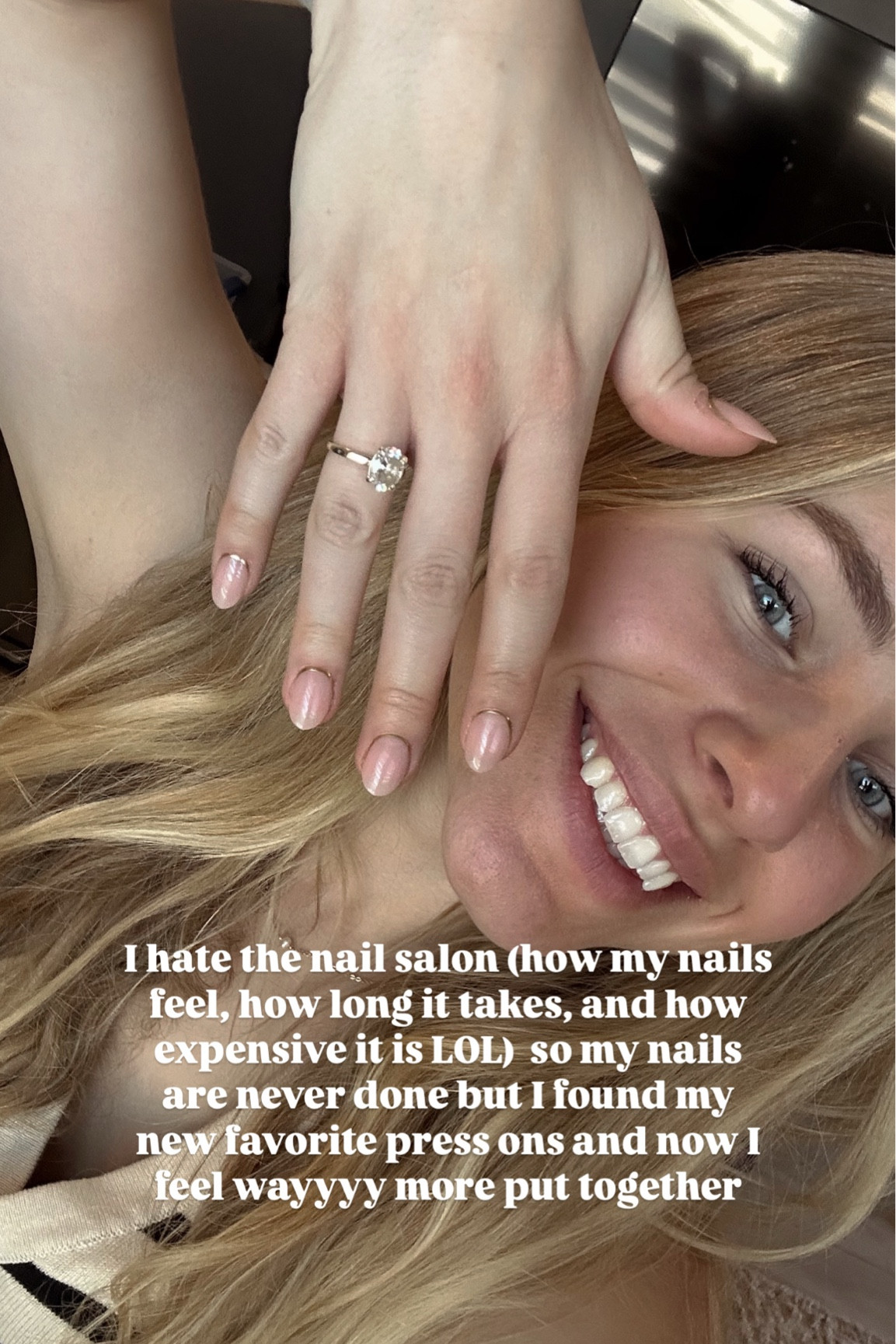 Never going to the nail salon againnnn. These are so comfy and easy to apply!! Also, they come with glue so you don’t need to buy the extra glue!
#

#LTKBeauty #LTKStyleTip