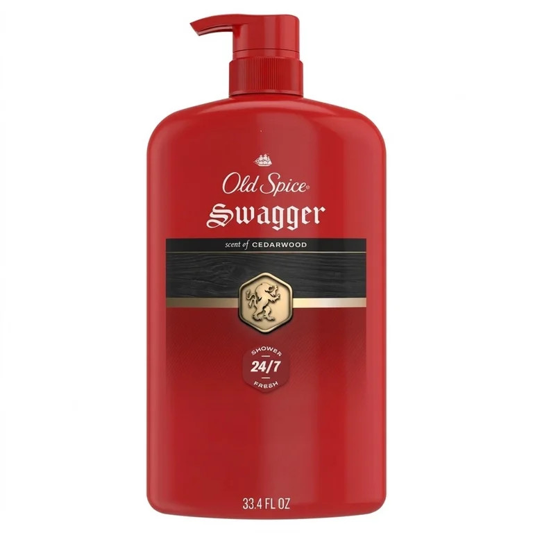 Old Spice Red Collection Body Wash for Men, Swagger Scent, Shower Fresh, Lasting Scent, 33.4 fl o... | Walmart (US)