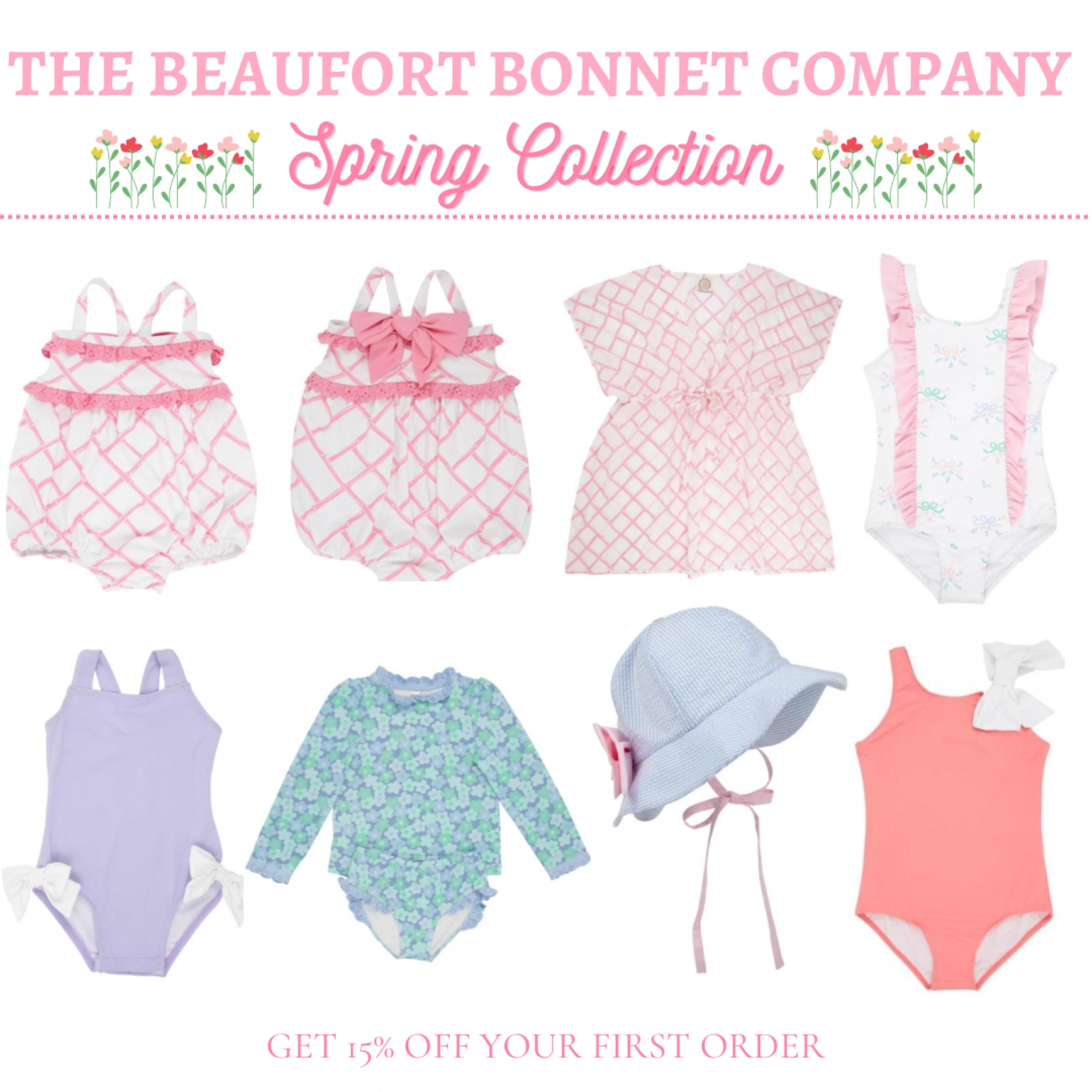 The Beaufort Bonnet Company - SPRING COLLECTION 🎀
#BathingSuits #Children #BabyGirl #BabyGirlSwimsuits #ToddlerSwimSuits #SummerWear #BeachEssentials  #SpringCollection #NewArrivals #ShopTBBC #TBBC #TheBeaufortBonnetCompany 

#LTKswim #LTKbaby #LTKkids